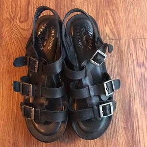 Kirk-Ease platform Sandals